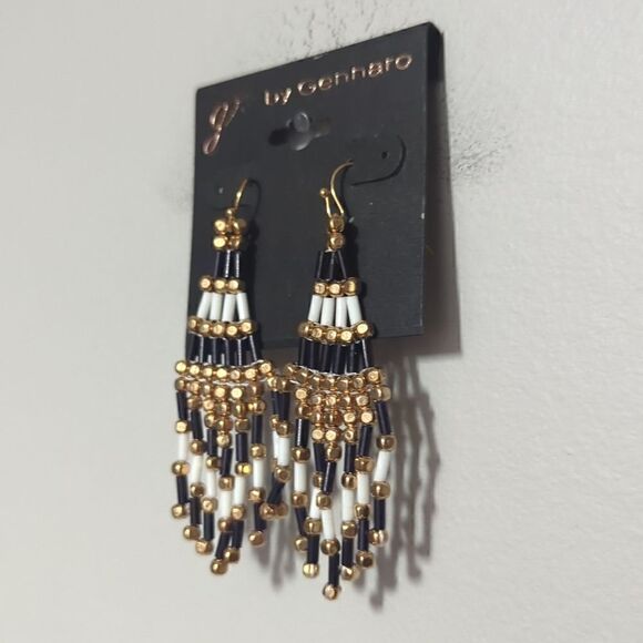 NWT Bead Earrings    - Picture 2 of 2